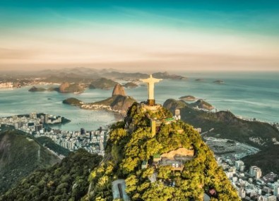 Paisagem com Cristo Redentor